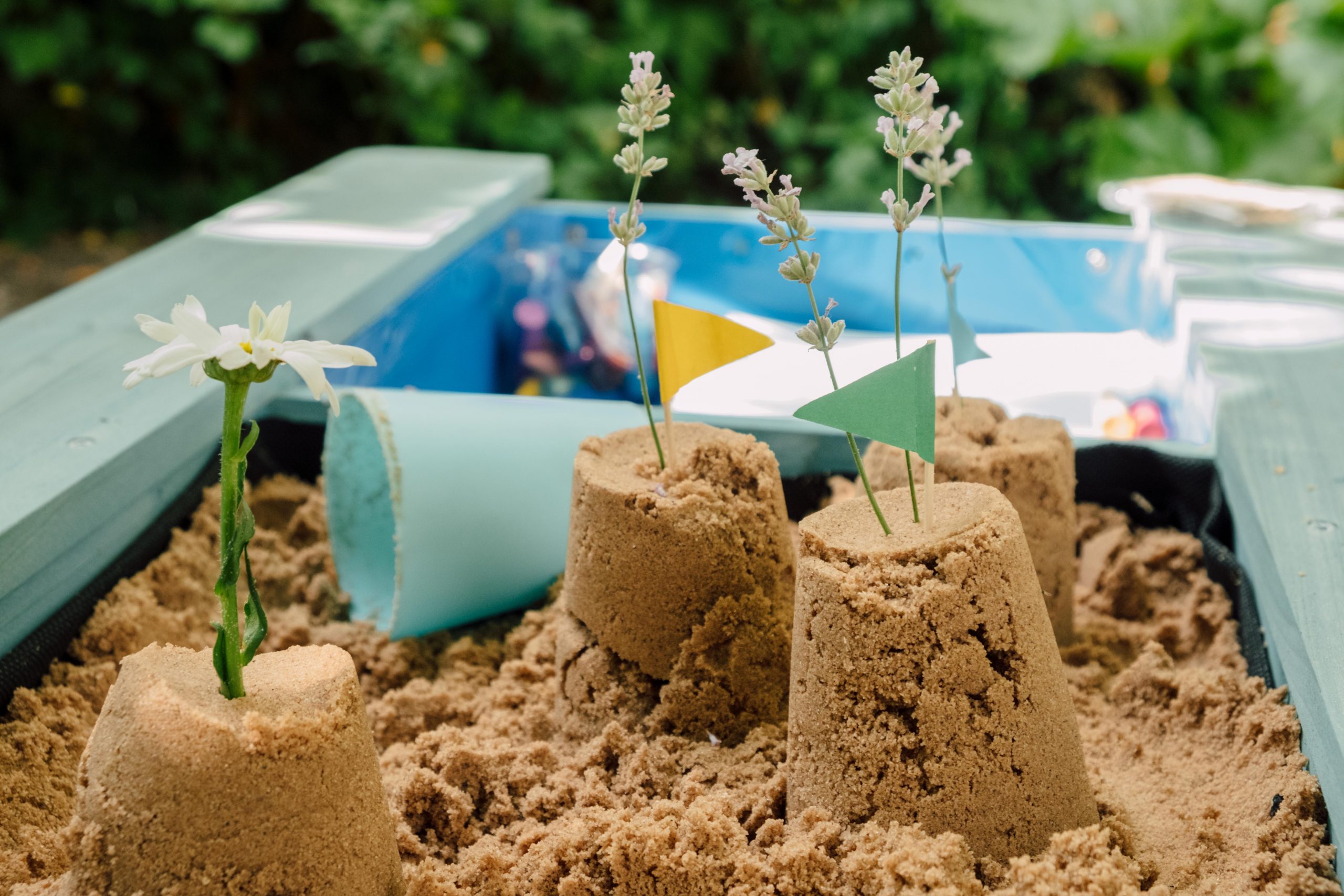 Sensory Play with Sand