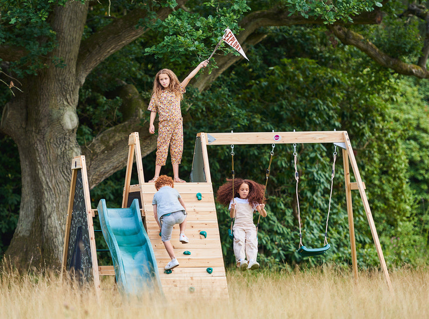 How Children's Climbing Frames Can Keep Kids Active This Summer