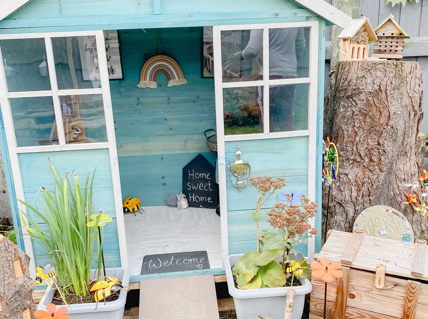 Let’s Create: Imaginative Outdoor Playhouse