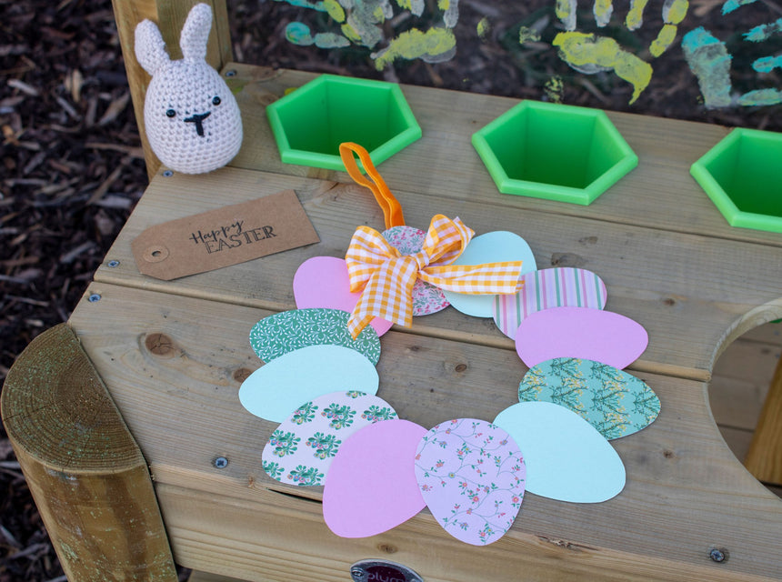 Let's Make: Easter Wreath