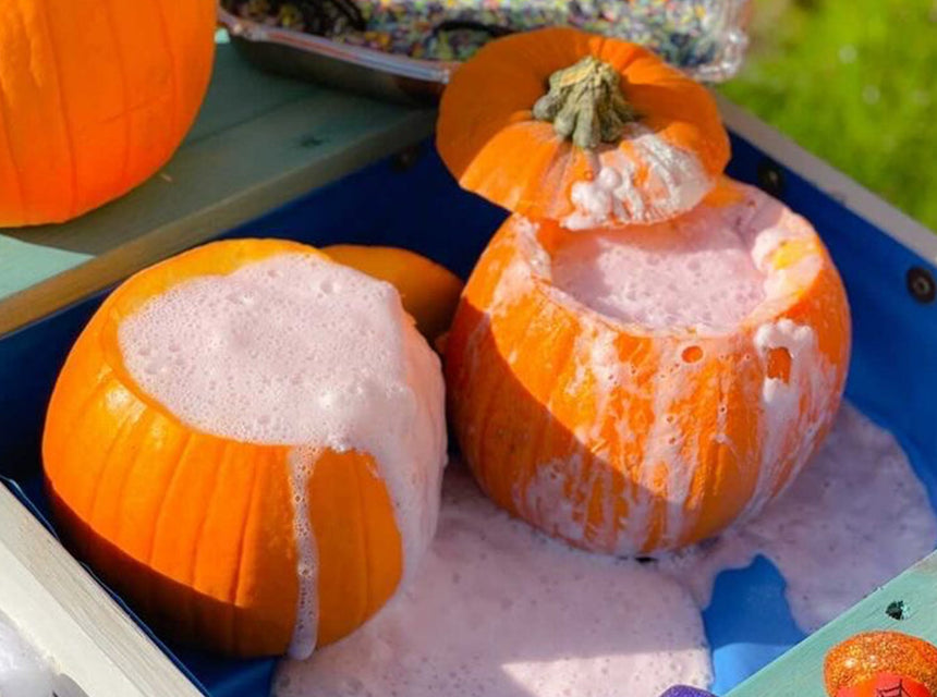 Let’s Make: Fizzing Pumpkins