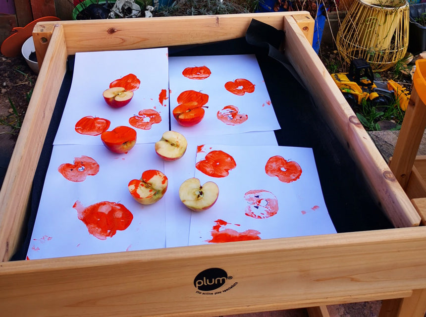 Let’s Make: Pumpkin Apple Printing