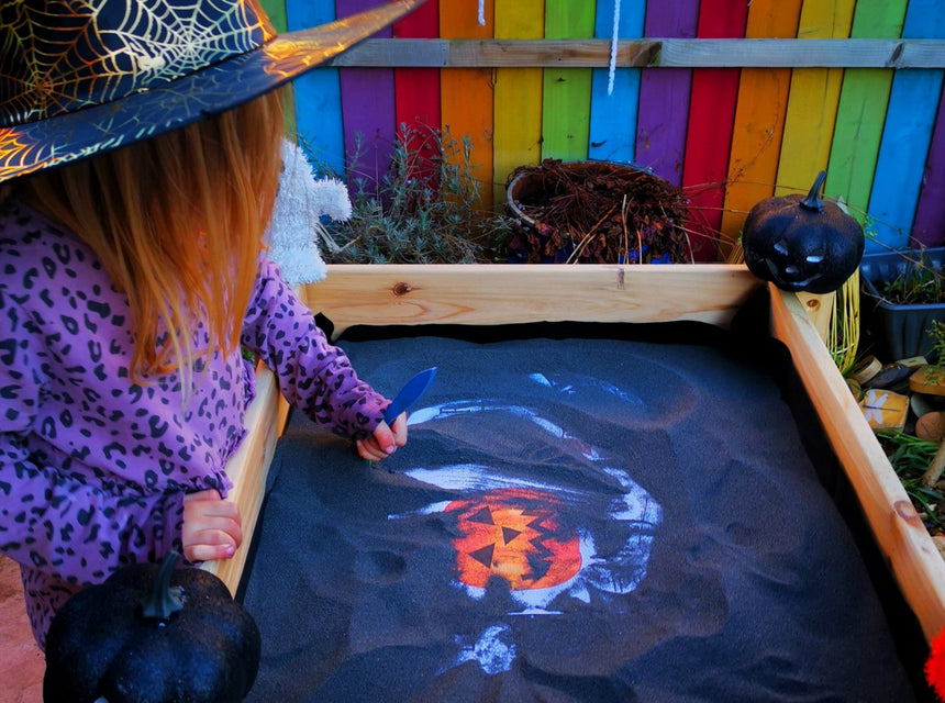 Let’s Create: Spooky Sand Table