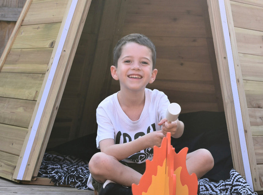 Let’s Create: Sensory Teepee Den