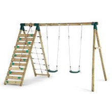 Swings with Climbing Walls