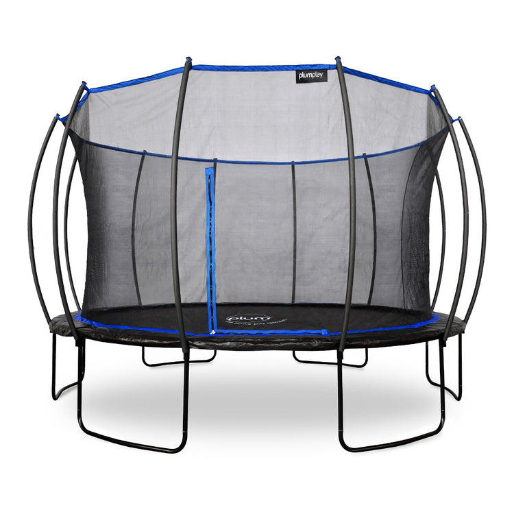 Plum Play 8ft - 14ft Deluxe Springsafe Trampoline And Enclosure