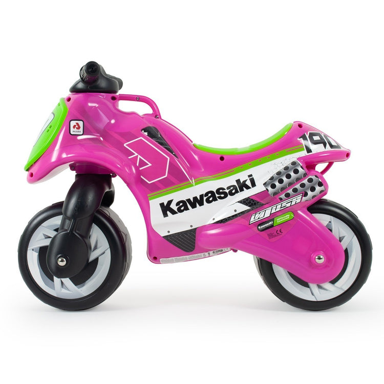 Injusa Moto Neox Kawasaki Foot to Floor - Pink