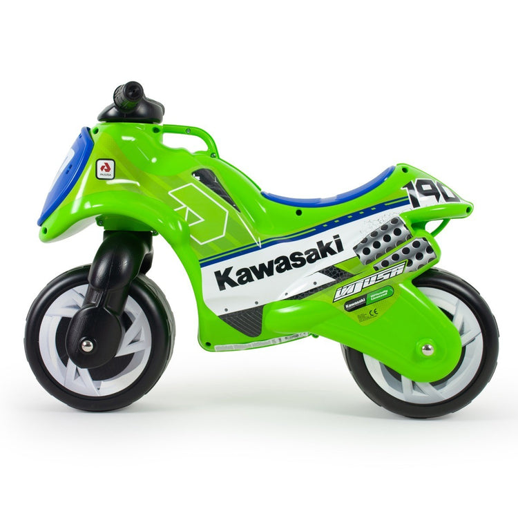 Injusa Moto Neox Kawasaki Foot to Floor - Green