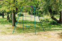 Plum 2 in 1 Swing Set - Purple/Teal