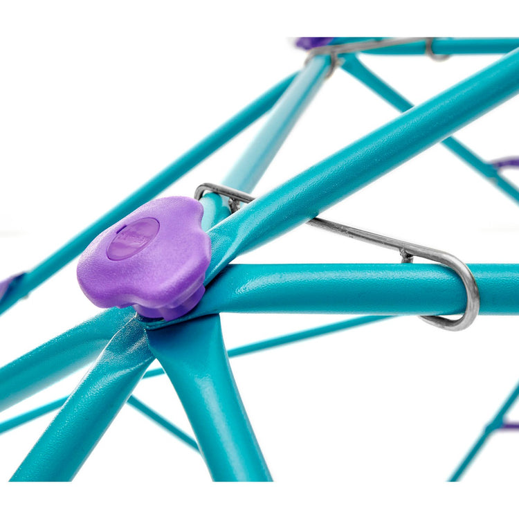 Phobos Metal Climbing Dome - Teal/Purple