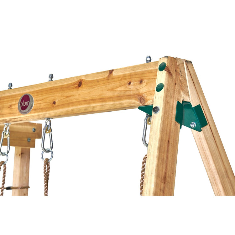 Plum® Wooden Climbing Cube Climbing Frame with Swing Arm