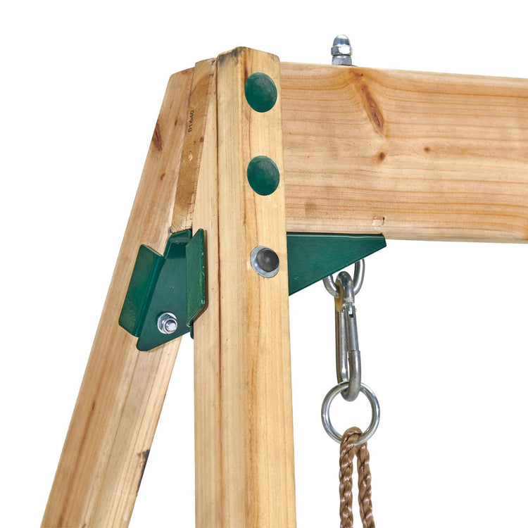 Plum® Wooden Climbing Cube Climbing Frame with Swing Arm