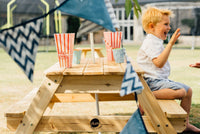 Children's Picnic Table with Parasol