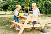 Surfside Wooden Sand and Water Picnic Table