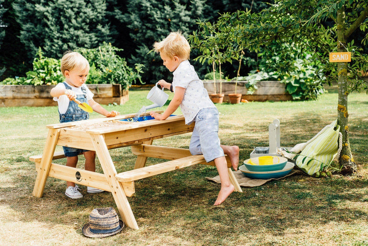 Surfside Wooden Sand and Water Picnic Table