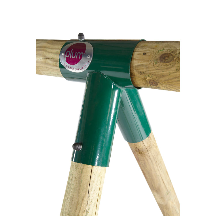 Plum Marmoset Wooden Swing Set