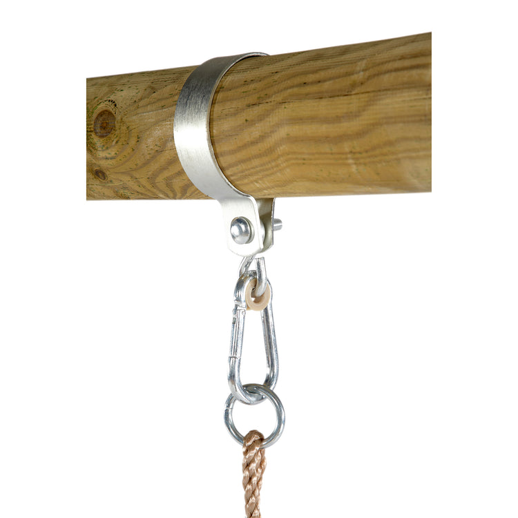 Plum Marmoset Wooden Swing Set