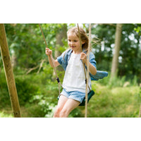 Woolly Monkey II Wooden Swing Set