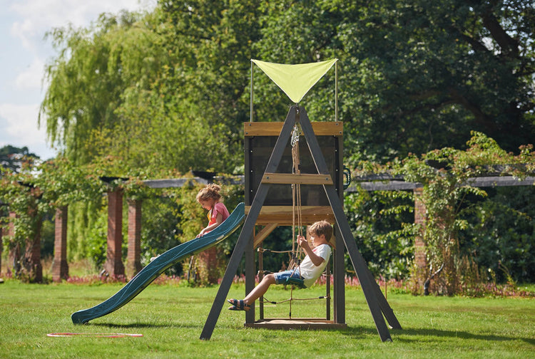 Plum® Siamang Wooden Playcentre - Swing and Slide Climbing Frame