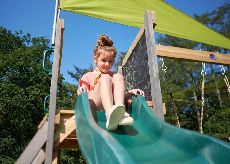 Plum® Siamang Wooden Playcentre - Swing and Slide Climbing Frame