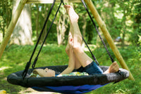 Plum® Wooden Nest Swing Set - Spider Monkey®