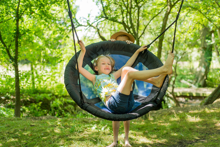 Plum® Spider Monkey® Wooden Nest Swing Set