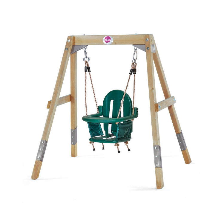 Plum® Wooden Growing Swing Set