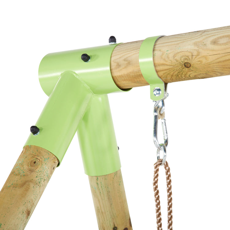 Plum Quoll Wooden Swing Set with 3 in 1 Seat