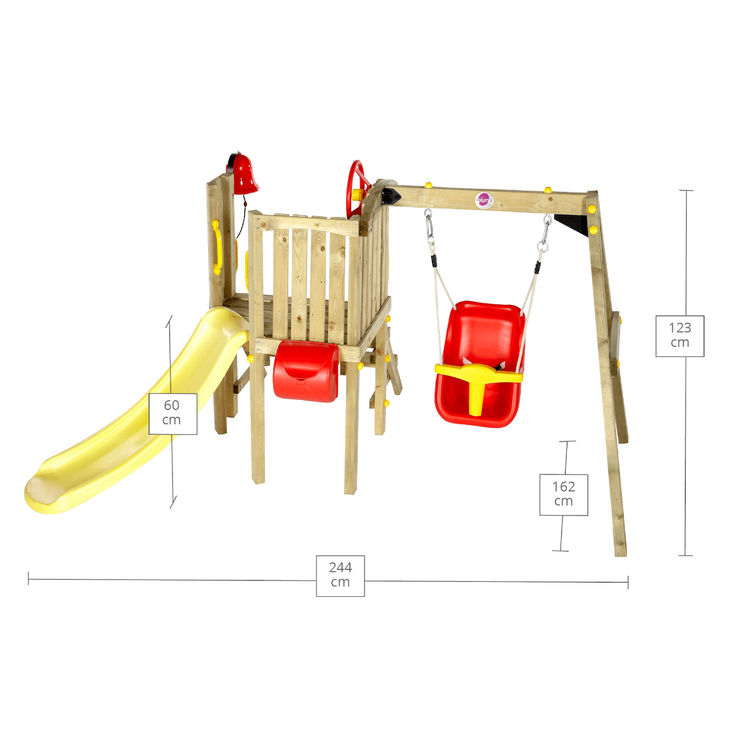 Toddlers Tower Wooden Climbing Frame