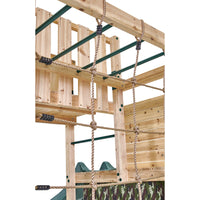 Plum® Wooden Climbing Cube XL with Swing Arm