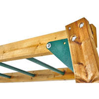 Wooden Monkey Bars Stand-alone Climbing Frame