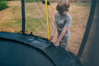 WEB Springless 10ft Trampoline and Enclosure