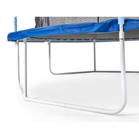 Plum Play 8ft - 14ft Wave Springsafe Trampoline (Blue) - Free Attachable Mist Feature