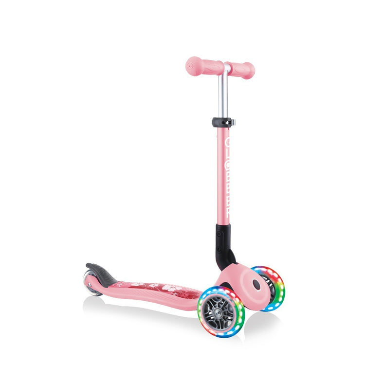 Globber Junior Foldable Fantasy Lights - 3 Wheeled Scooter