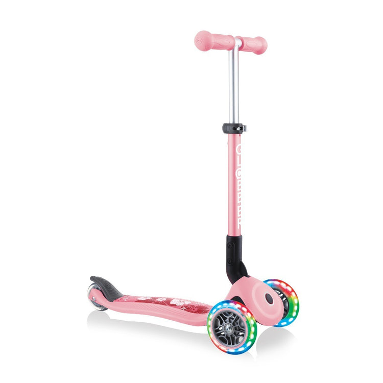 Globber Junior Foldable Fantasy Lights - 3 Wheeled Scooter