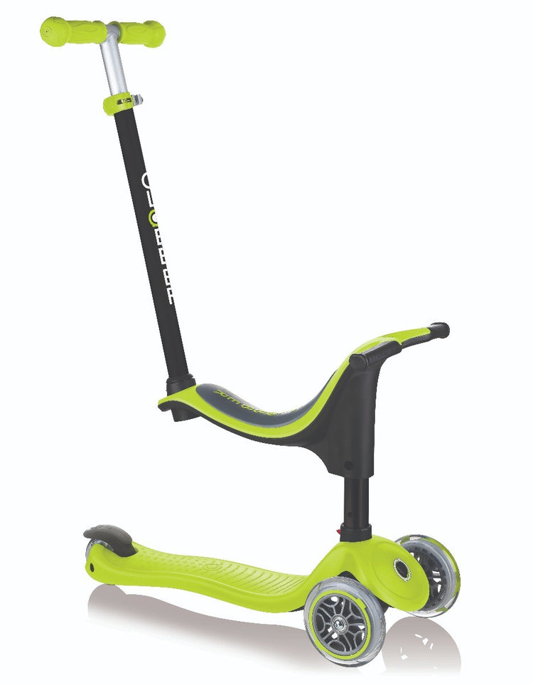 Globber Go Up Sporty - Lime Green