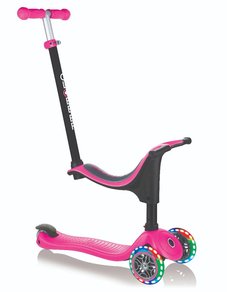 Globber Go Up Sporty lights - Pink