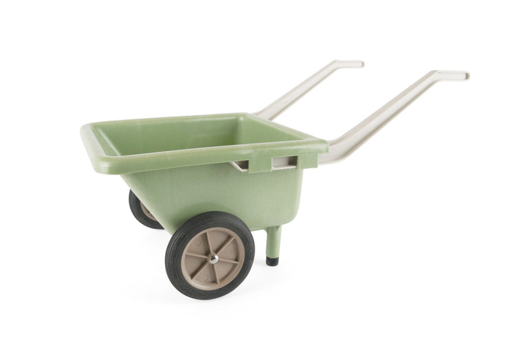 Green Garden Wheelbarrow