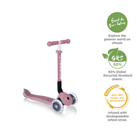 Globber Junior Foldable Lights Ecologic - Recycled Scooter