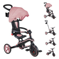 Globber Foldable Explorer Trike  4 in 1 - with Parent Handle