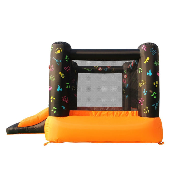 Happy Hop Kids Bouncy Castle with Slide and Light and Sound Play