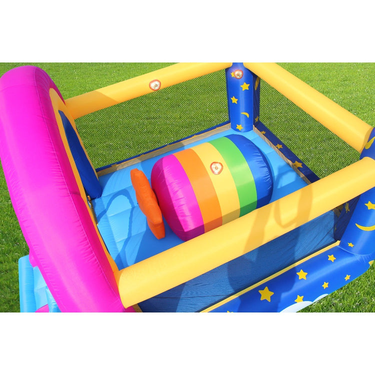 Happy Hop Fantasy Unicorn Inflatable Bouncer with Music Sounds