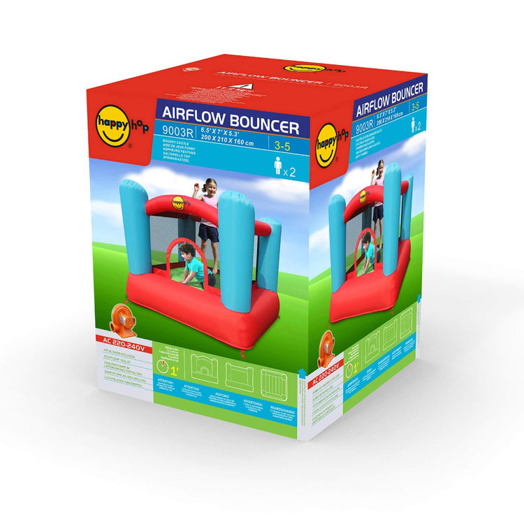 Happy Hop Bouncy Castle with Safety Enclosure