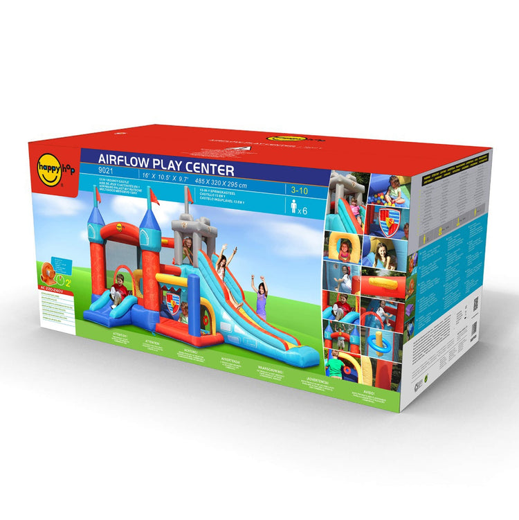 Happy Hop 13 in 1 Bouncy Castle with Enclosure