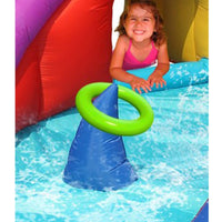 Happy Hop Inflatable Shark Slide