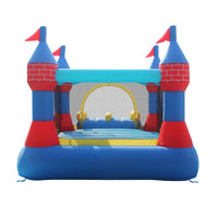 Happy Hop Castle Bouncer with Double Slide