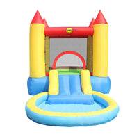 Happy Hop Bouncy Castle WIth Pool & Slide