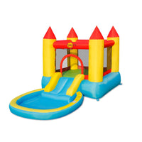 Happy Hop Bouncy Castle WIth Pool & Slide