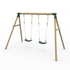 Plum Marmoset Wooden Swing Set