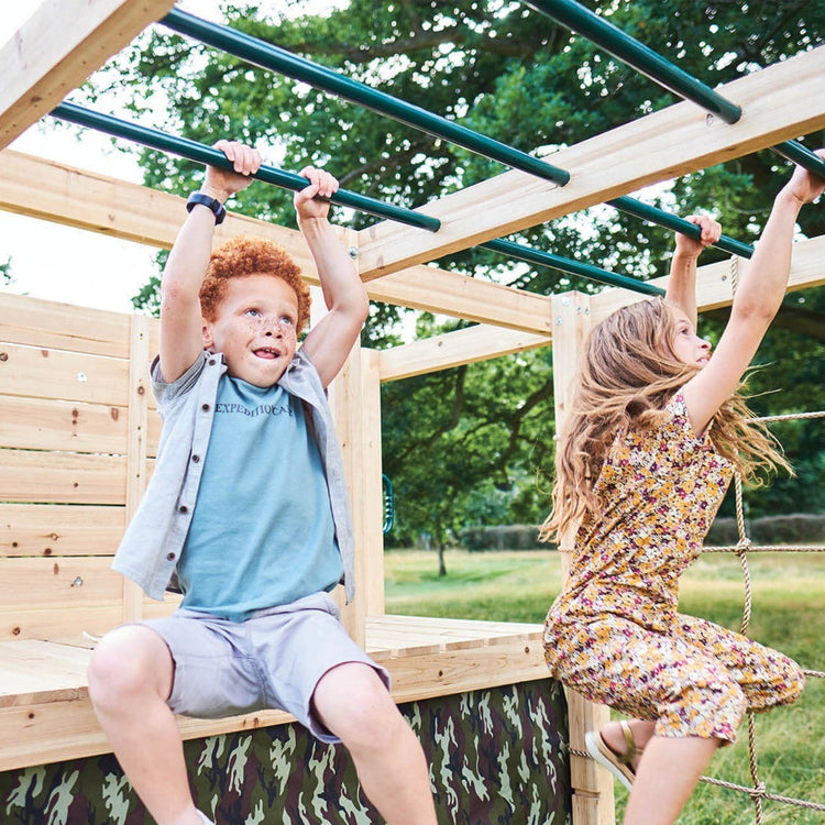 Plum® Climbing Cube Wooden Playcentre